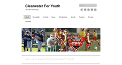 Desktop Screenshot of clearwaterforyouth.com